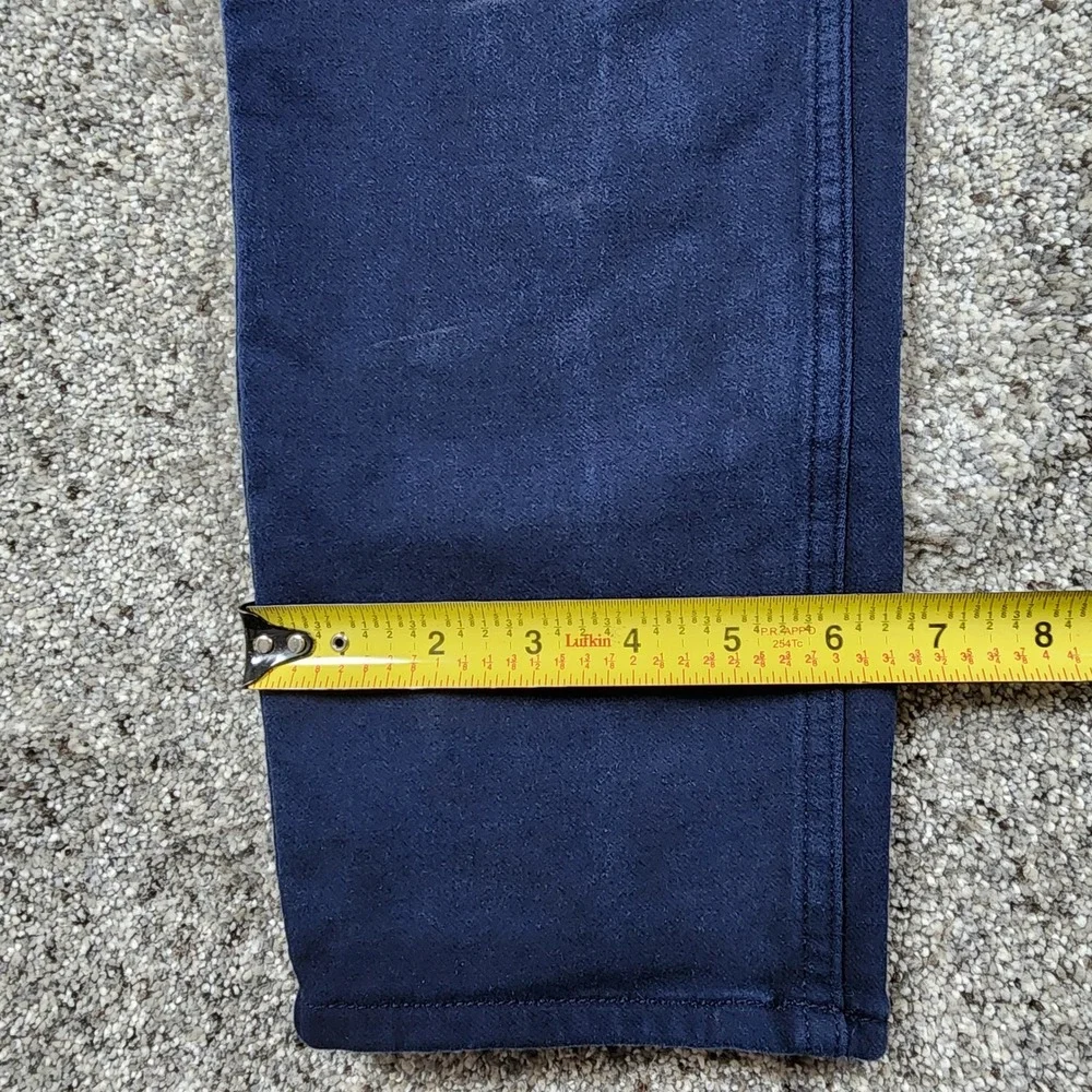Banana Republic Pants Mens 30x32 Navy Blue Slim Stretch Chino EUC MSRP 140